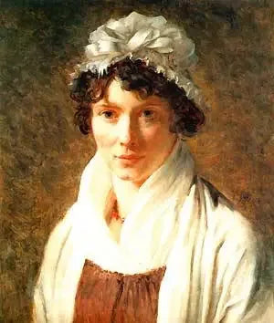 Madame Lecerf - François Gérard image 1 copie de tableau peinte à la main