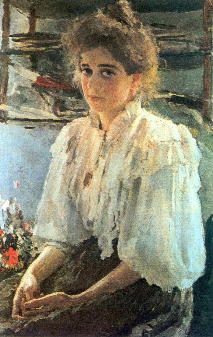 Madame Lwoff - Valentin Serov image 1 reproduction de peinture à l’huile