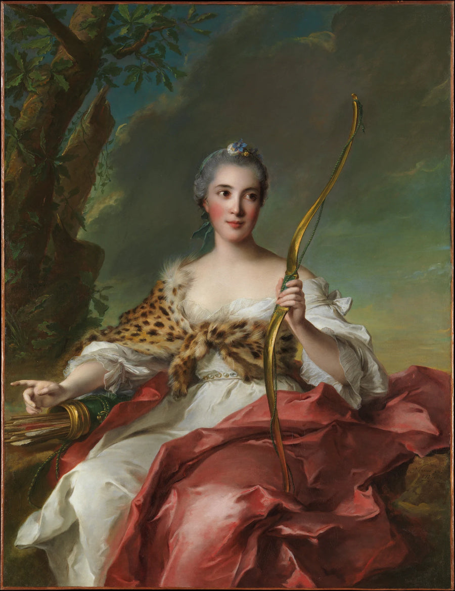 Madame de Maison-Rouge en Diane - Jean Marc Nattier