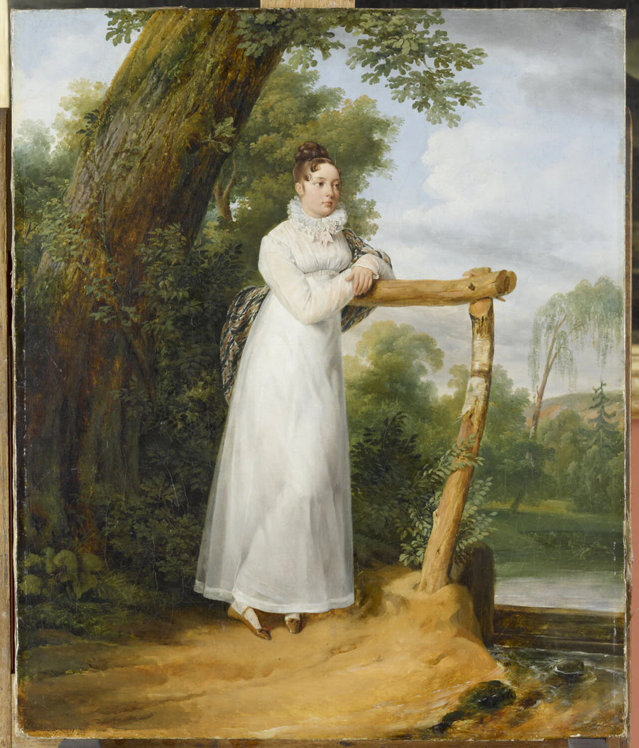 Madame Philippe Lenoir, née Marie-Aspasie Jousseran (1792-1874) - Horace Vernet