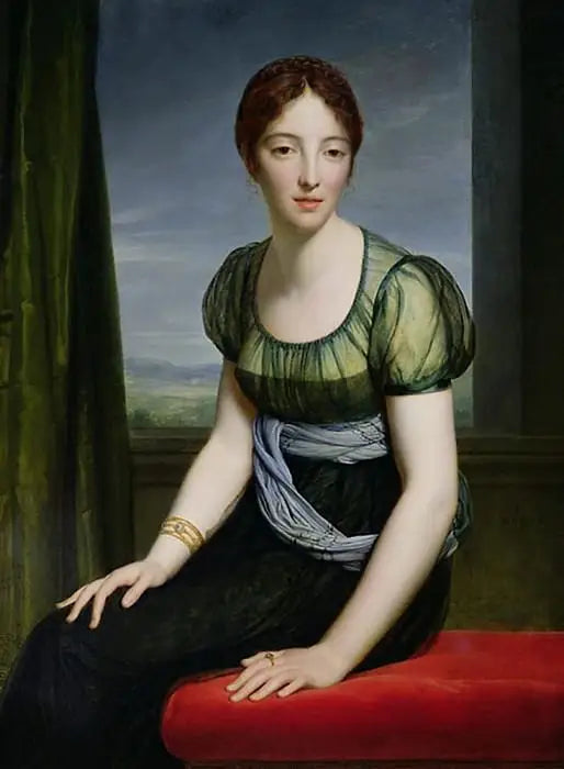 Madame Regnault de Saint-Jean-d'Angély - François Gérard image 1 copie de tableau peinte à la main