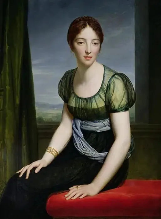 Madame Regnault de Saint-Jean-d'Angély - François Gérard image 2 tableau peint à l’huile sur toile