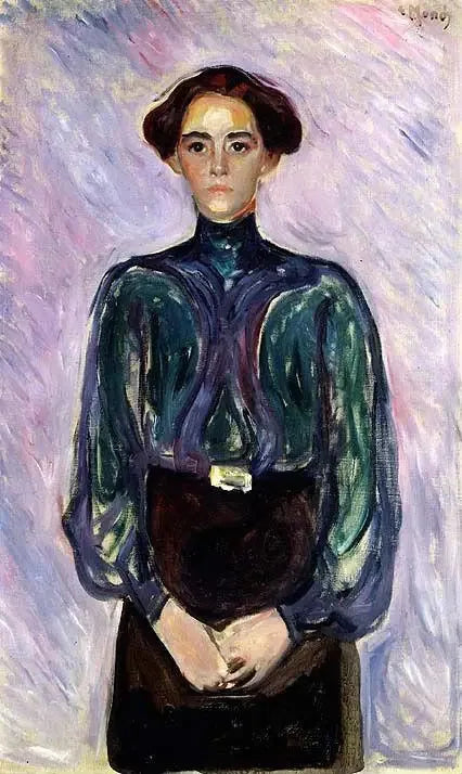 Madame Schwarz - Edvard Munch image 1 reproduction artisanale de tableau