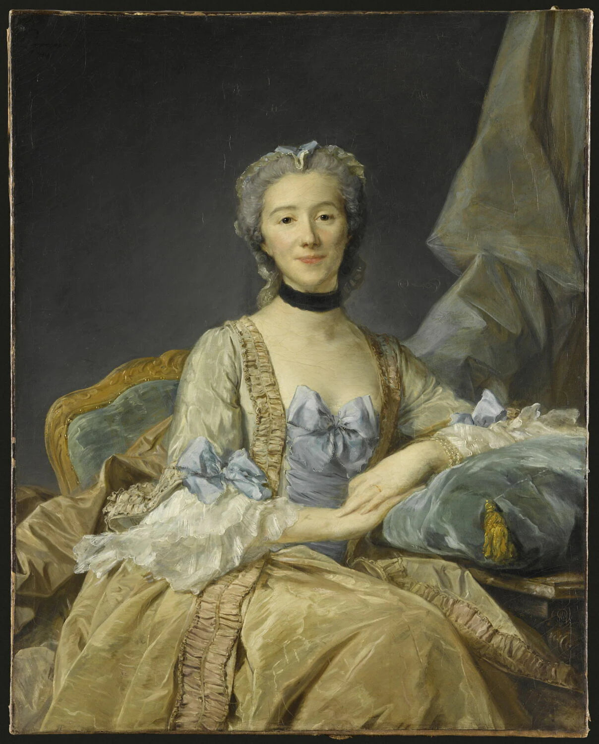 Madame de Sorquainville - Jean-Baptiste Perronneau