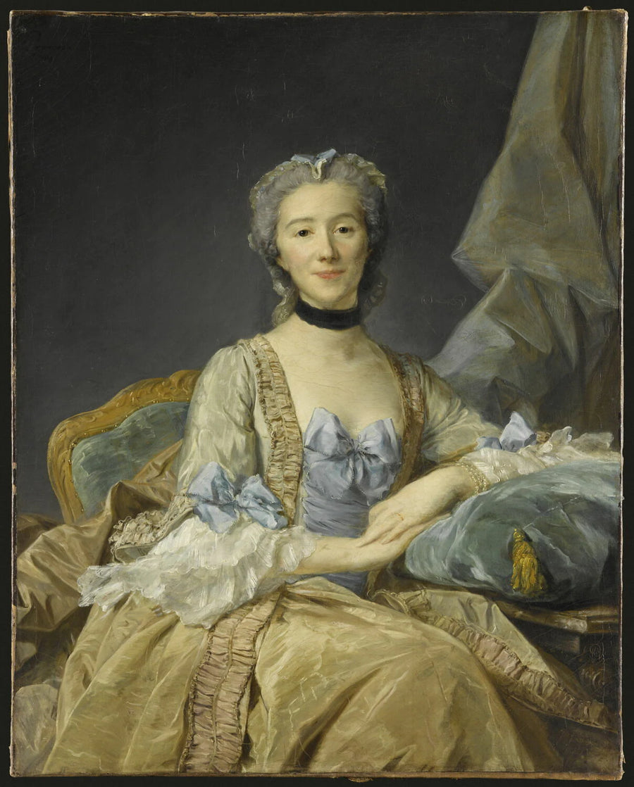 Madame de Sorquainville - Jean-Baptiste Perronneau