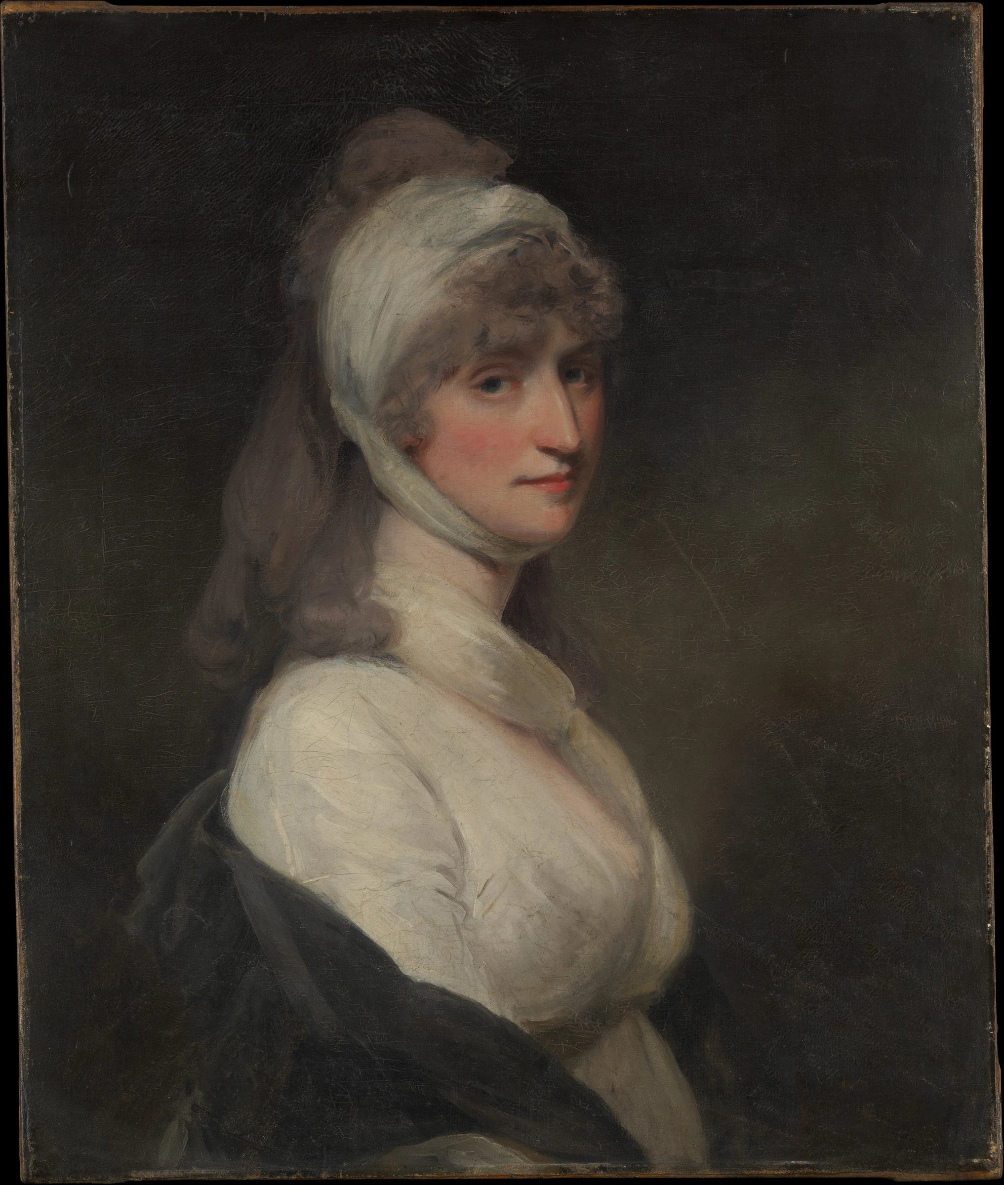 Madame Thomas Pechell (Charlotte Clavering, morte en 1841) - John Hoppner