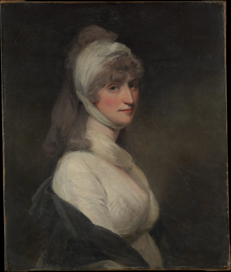 Madame Thomas Pechell (Charlotte Clavering, morte en 1841) - John Hoppner