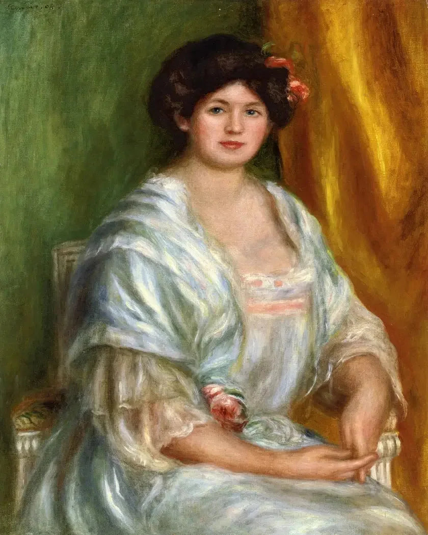 Madame Thurneyssen - Pierre-Auguste Renoir image 1 reproduction d’œuvre d’art à l’huile