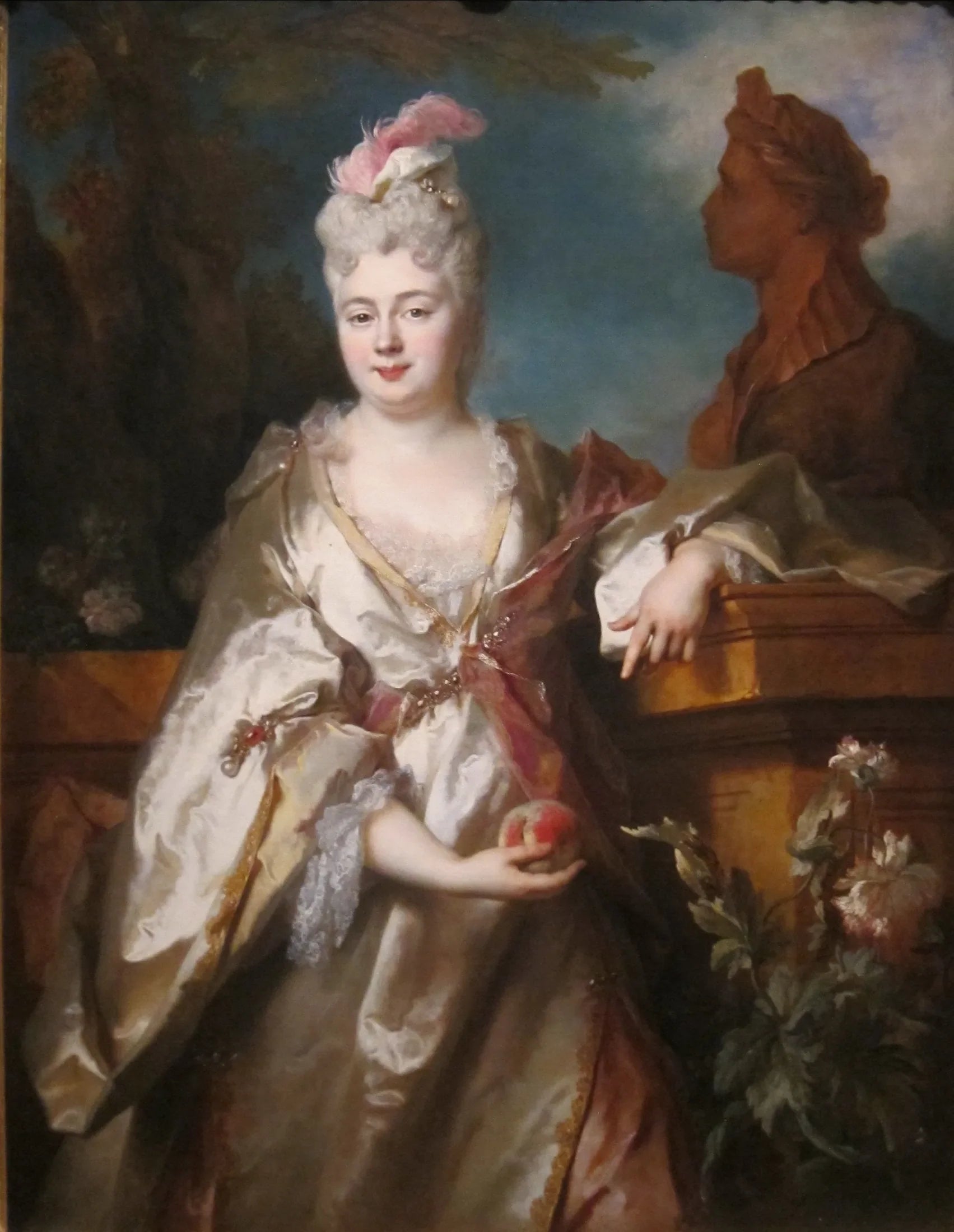 Madame Titon de Cogny (Jeanne-Cécile le Guay de Mongermon) - Nicolas de Largillière image 1 reproduction d’œuvre d’art à l’huile