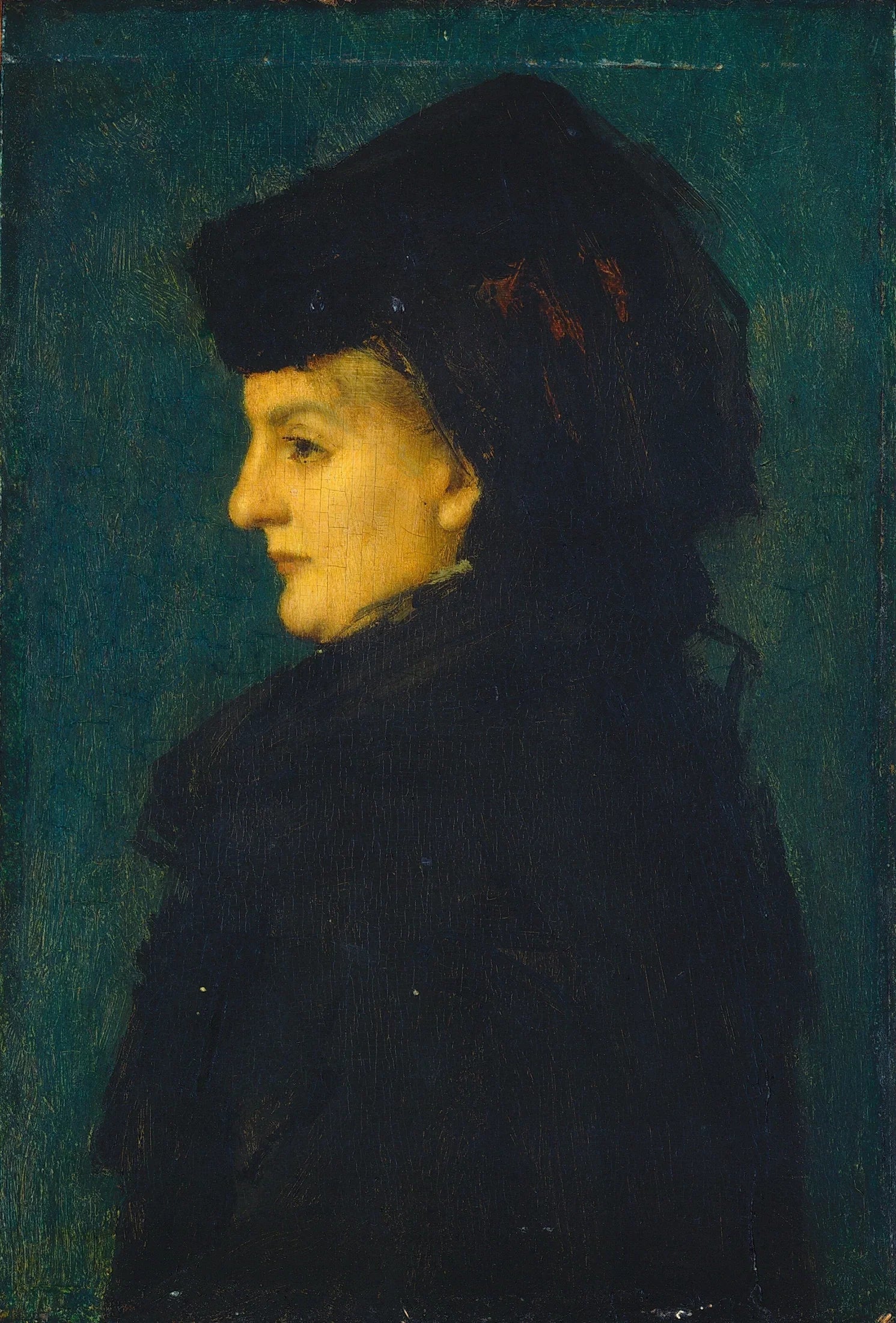 Madame Uhring - Jean-Jacques Henner image 1 tableau peint à l’huile sur toile