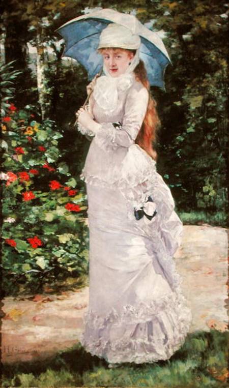 Madame Valtesse de la Bigne - Henri Gervex image 1 reproduction réalisée par Alpha Reproduction