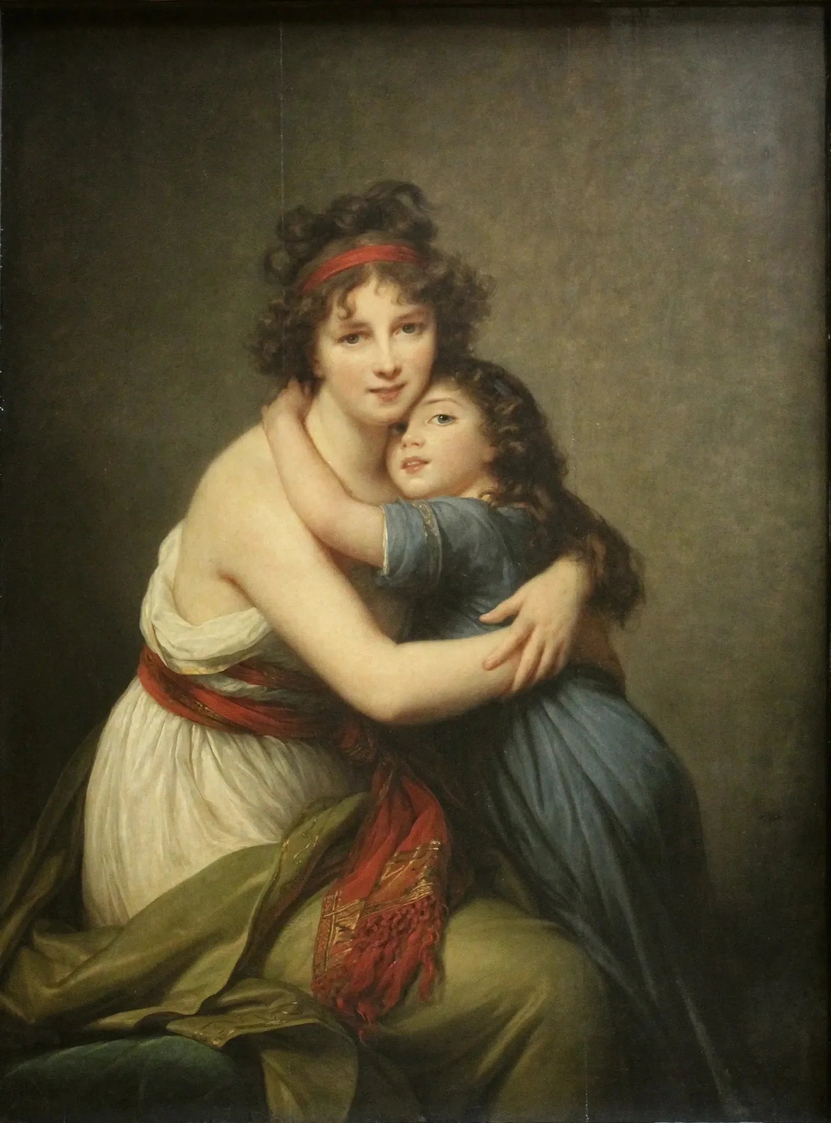 Madame Vigée Le Brun et sa fille - Élisabeth Vigée Le Brun image 1 copie de tableau peinte à la main