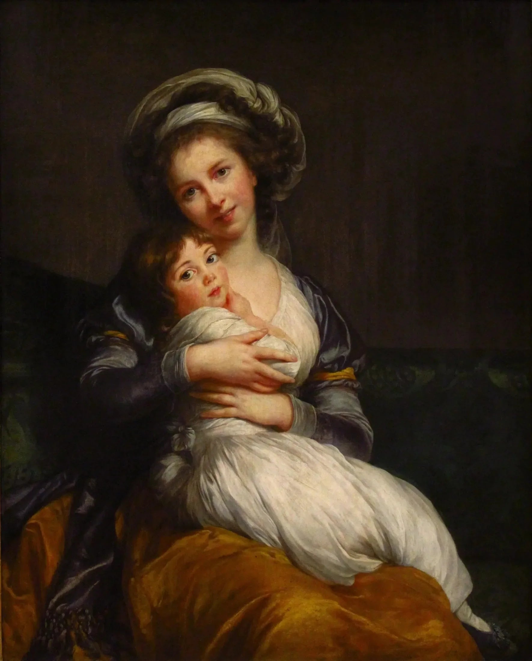 Madame Vigée Le Brun et sa fille - Élisabeth Vigée Le Brun image 1 reproduction réalisée par Alpha Reproduction