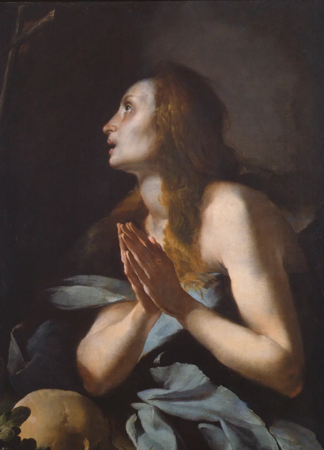Madeleine pénitente - Bernardo Strozzi image 1 reproduction de peinture à l’huile