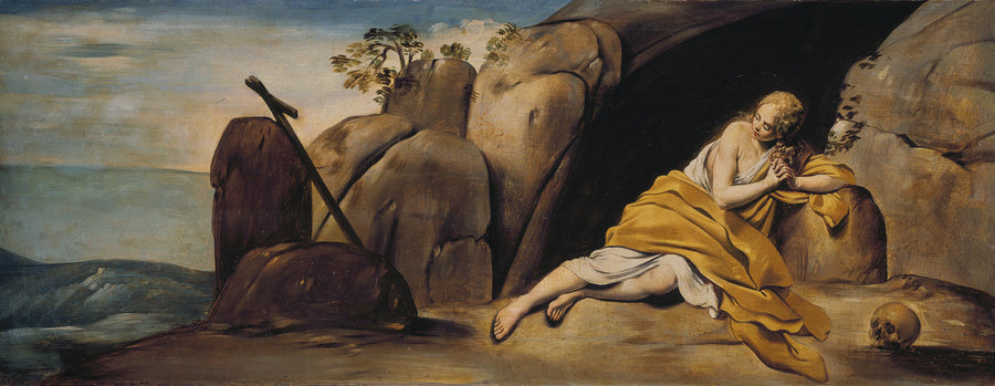 Madeleine pénitente à la grotte de la Sainte-Baume - Juan Bautista Maíno