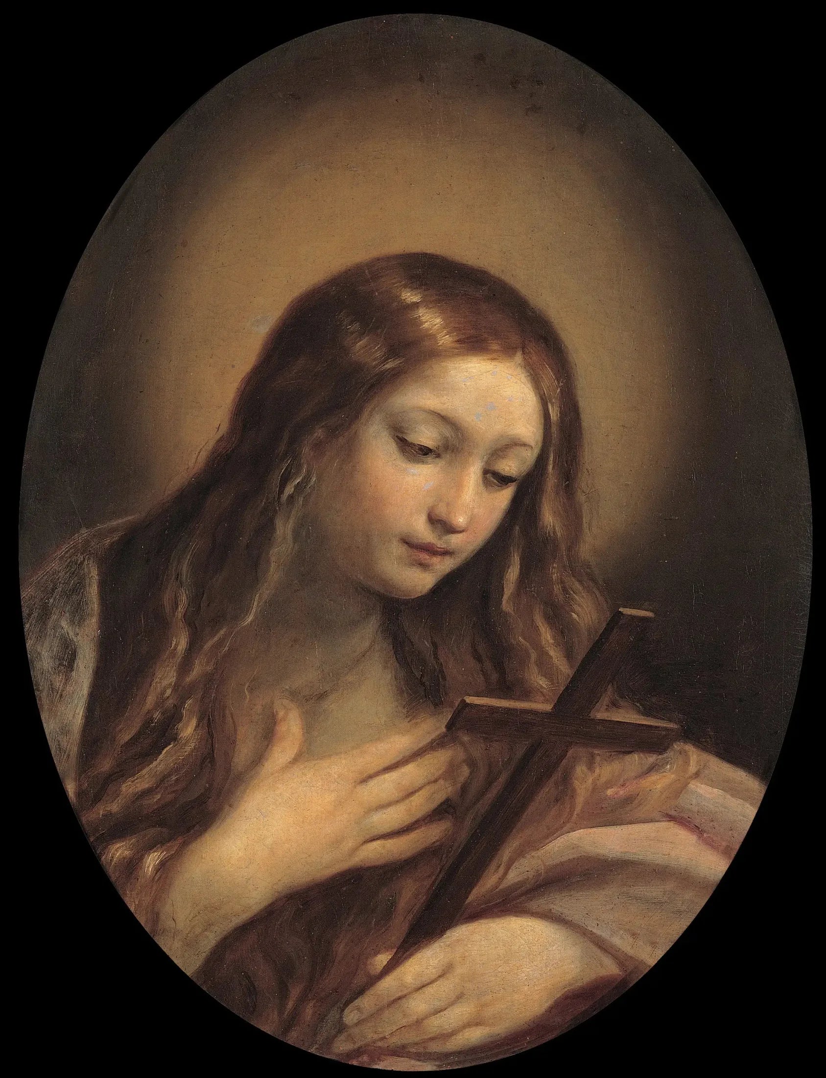 Madeleine pénitente - Guido Reni image 1 reproduction artisanale de tableau