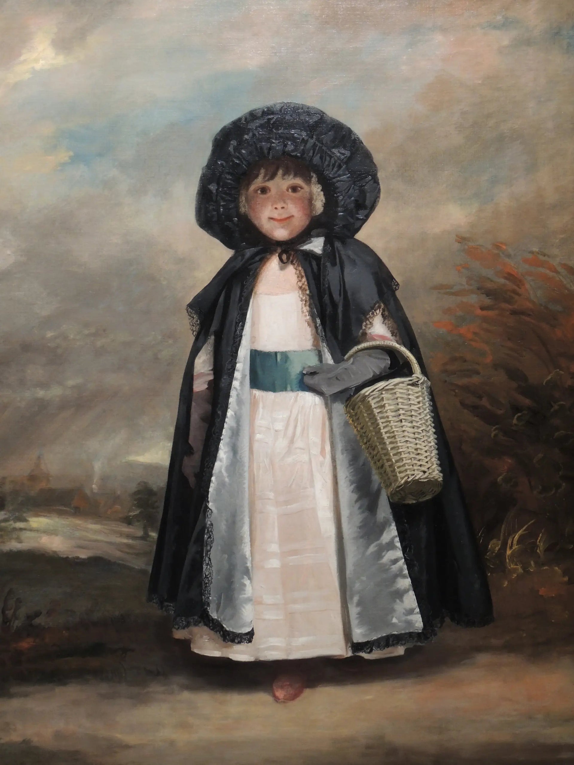 Mademoiselle Crewe - Joshua Reynolds image 1 tableau peint à l’huile sur toile