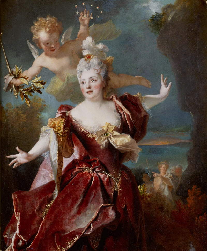 Mademoiselle Duclos de Châteauneuf - Nicolas de Largillière