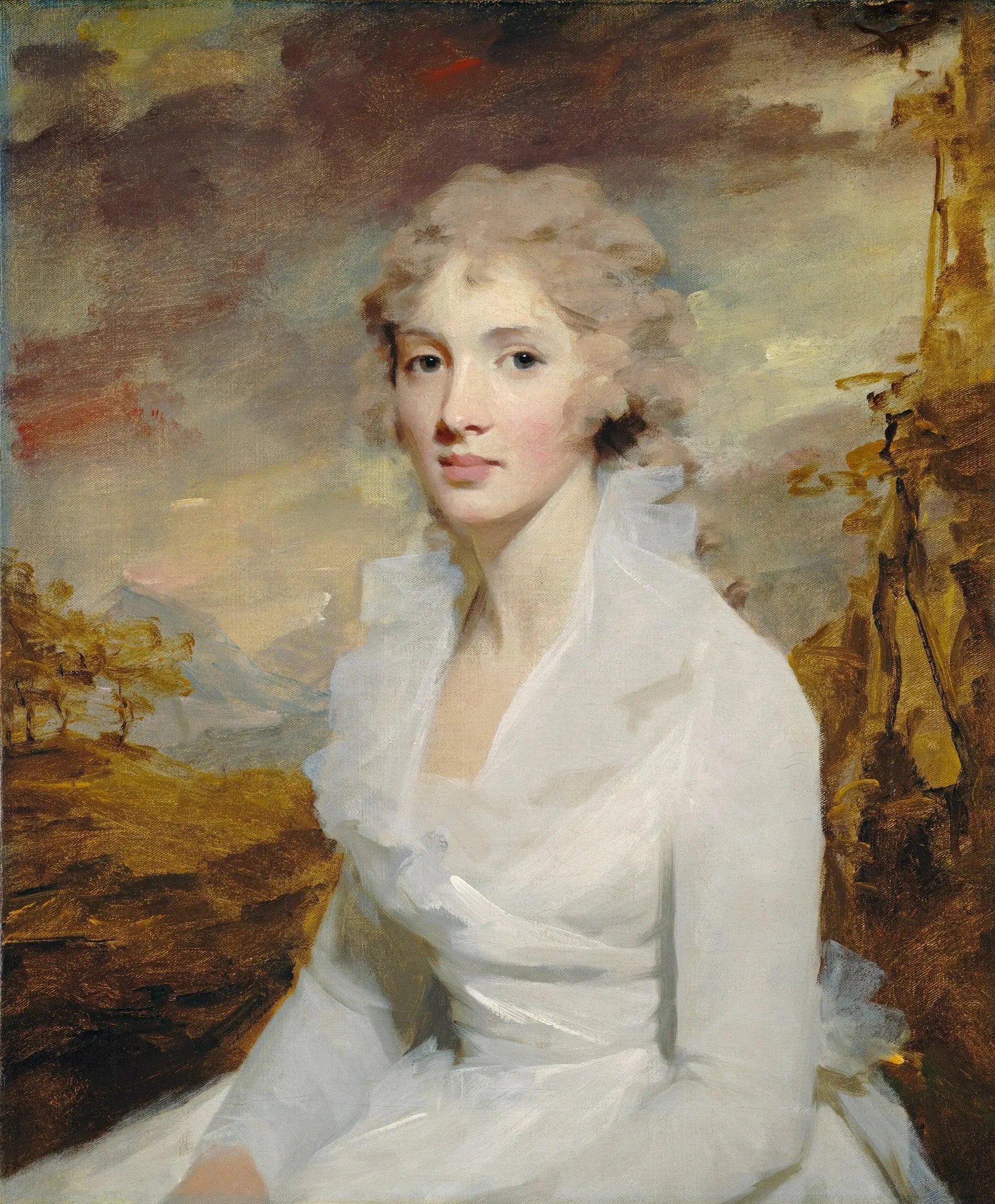 Mademoiselle Eleanor Urquhart - Henry Raeburn image 1 reproduction d’œuvre d’art à l’huile