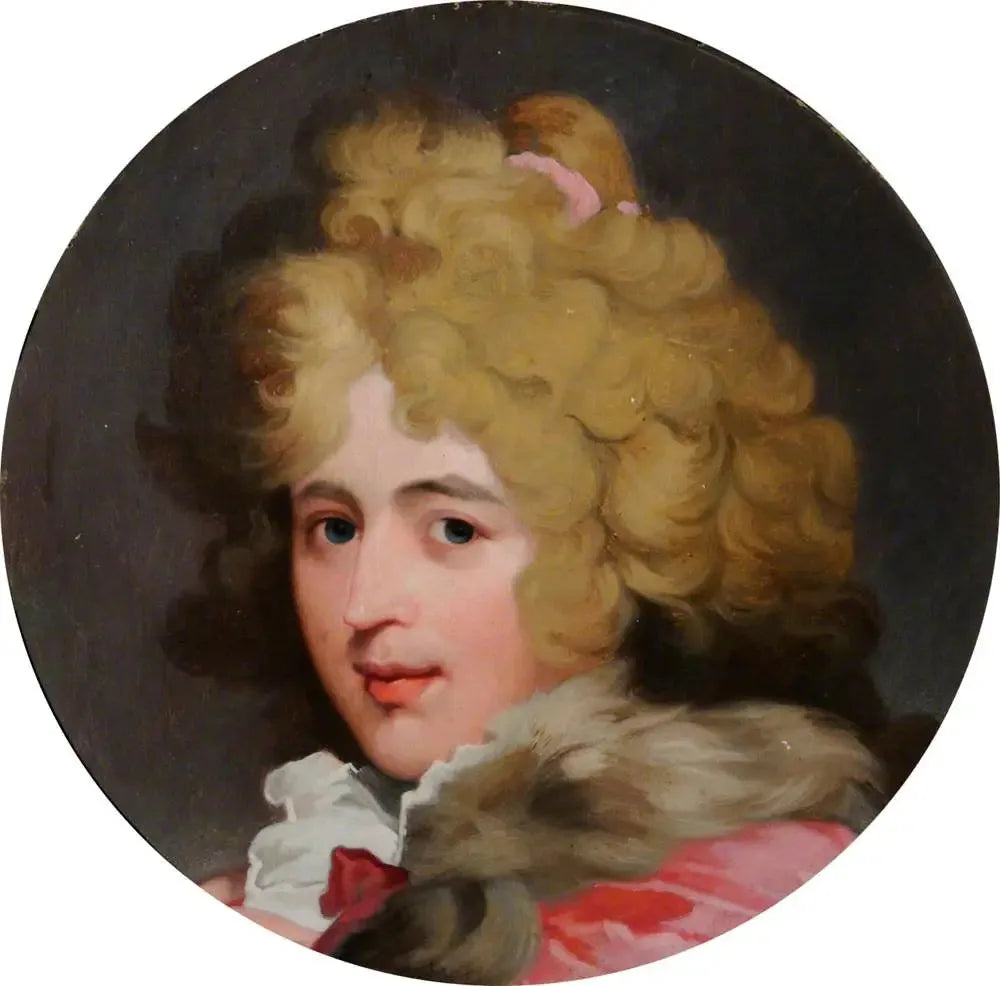 Mademoiselle Elizabeth Farren (vers 1759–1829) (plus tard seconde épouse du comte de Derby) - Thomas Lawrence image 1 copie peinte à la main à l’huile
