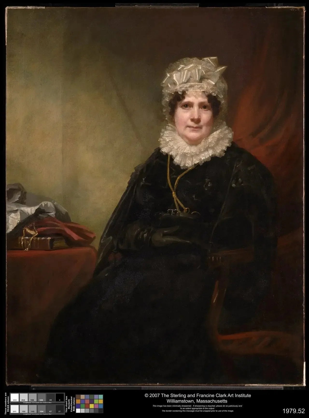 Mademoiselle Elizabeth Haig - Henry Raeburn image 1 copie de tableau peinte à la main