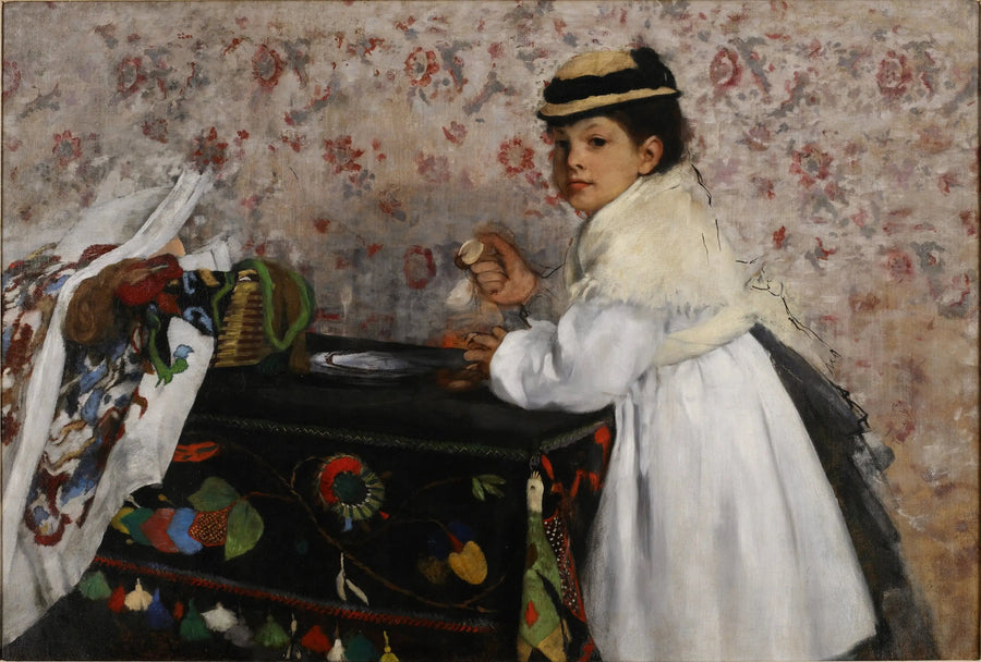 Mademoiselle Hortense Valpinçon - Edgar Degas