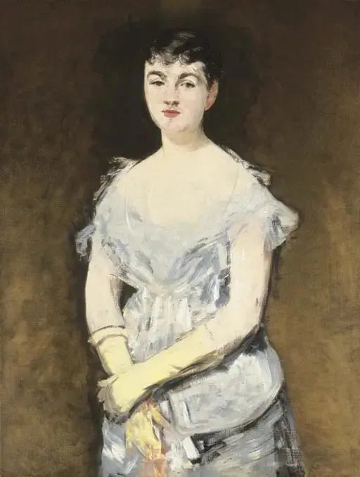Mademoiselle Isabelle Lemonnier - Édouard Manet image 1 reproduction de peinture à l’huile