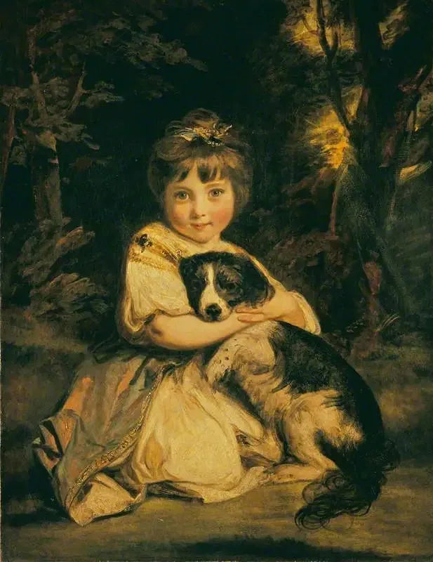 Mademoiselle Jane Bowles - Joshua Reynolds image 1 reproduction d’œuvre d’art à l’huile
