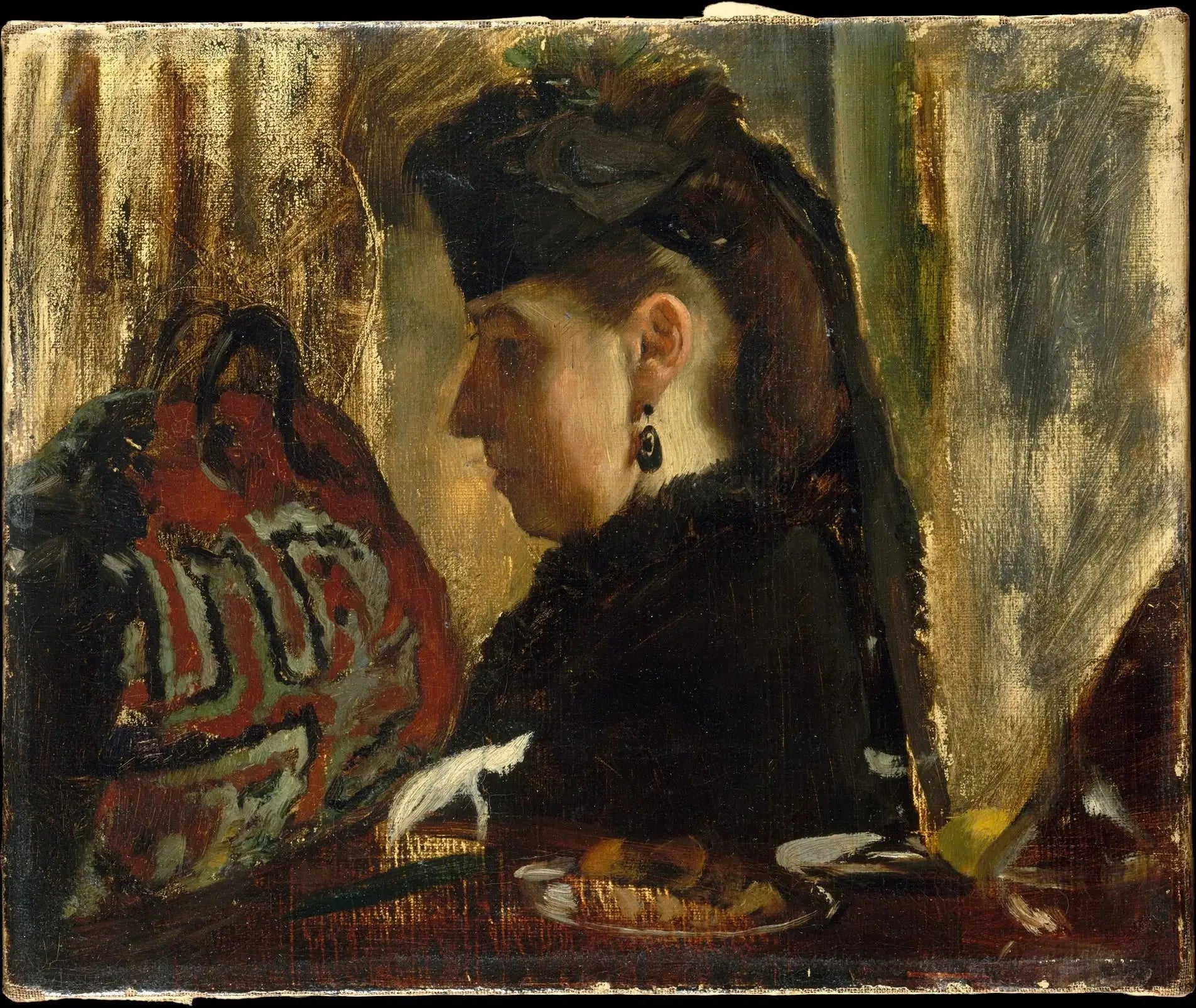 Mademoiselle Marie Dihau - Edgar Degas image 1 reproduction réalisée par Alpha Reproduction