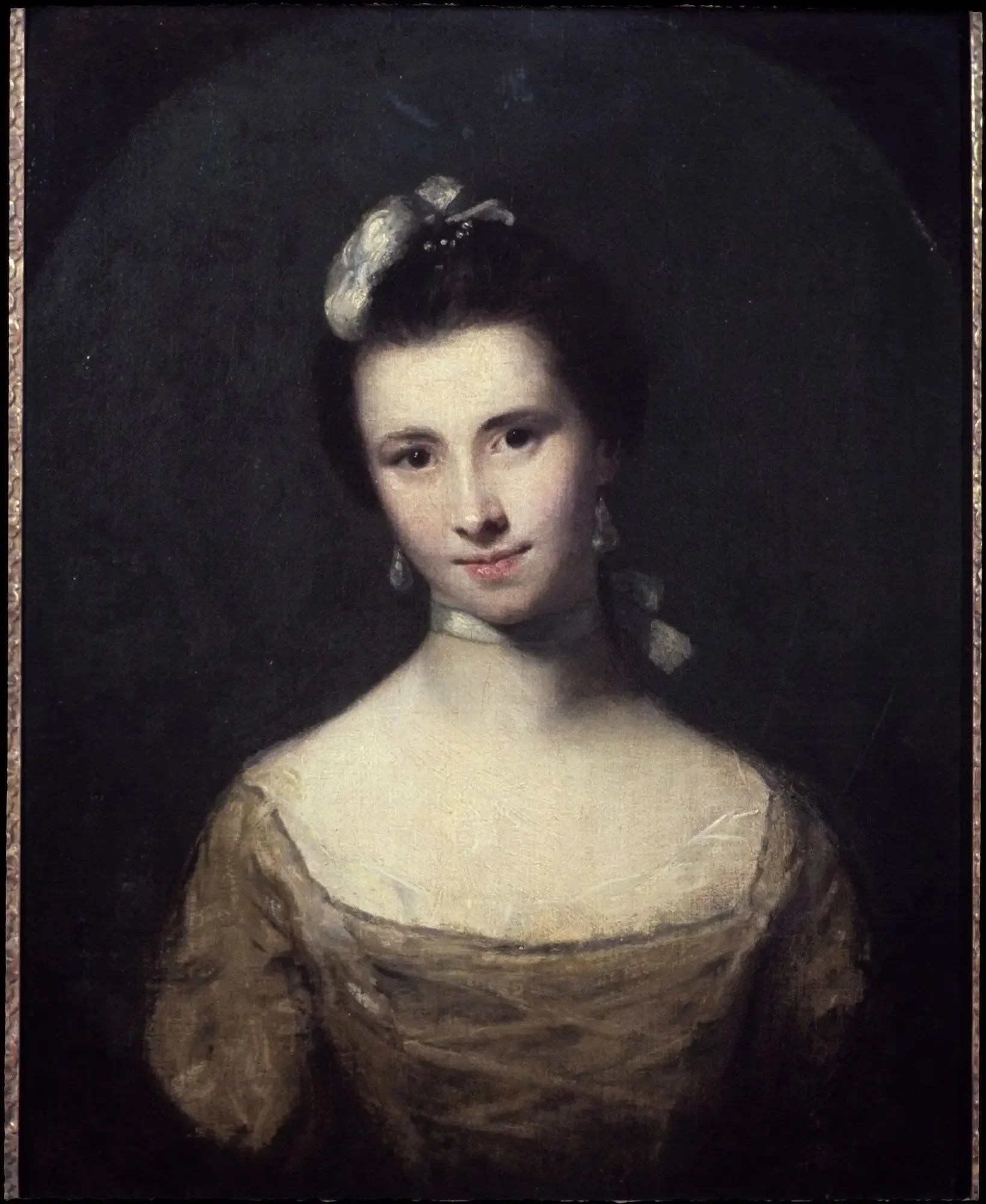 Mademoiselle Morris - Joshua Reynolds image 1 reproduction d’œuvre d’art à l’huile