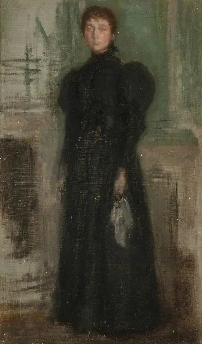 Mademoiselle Rosalind Birnie Philip debout - James Abbott McNeill Whistler