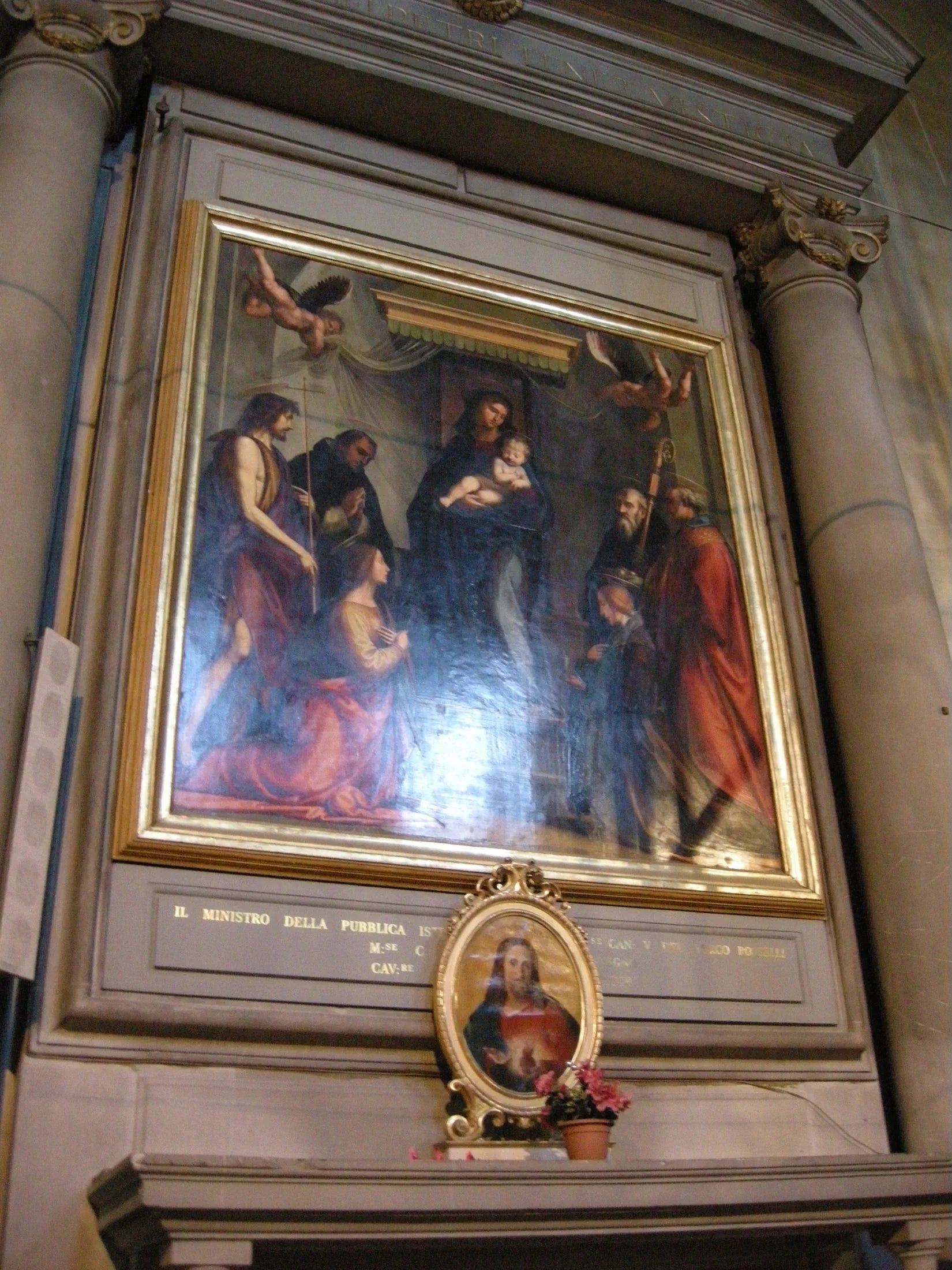 Madone avec l'enfant - Fra Bartolomeo image 1 reproduction d’œuvre d’art à l’huile