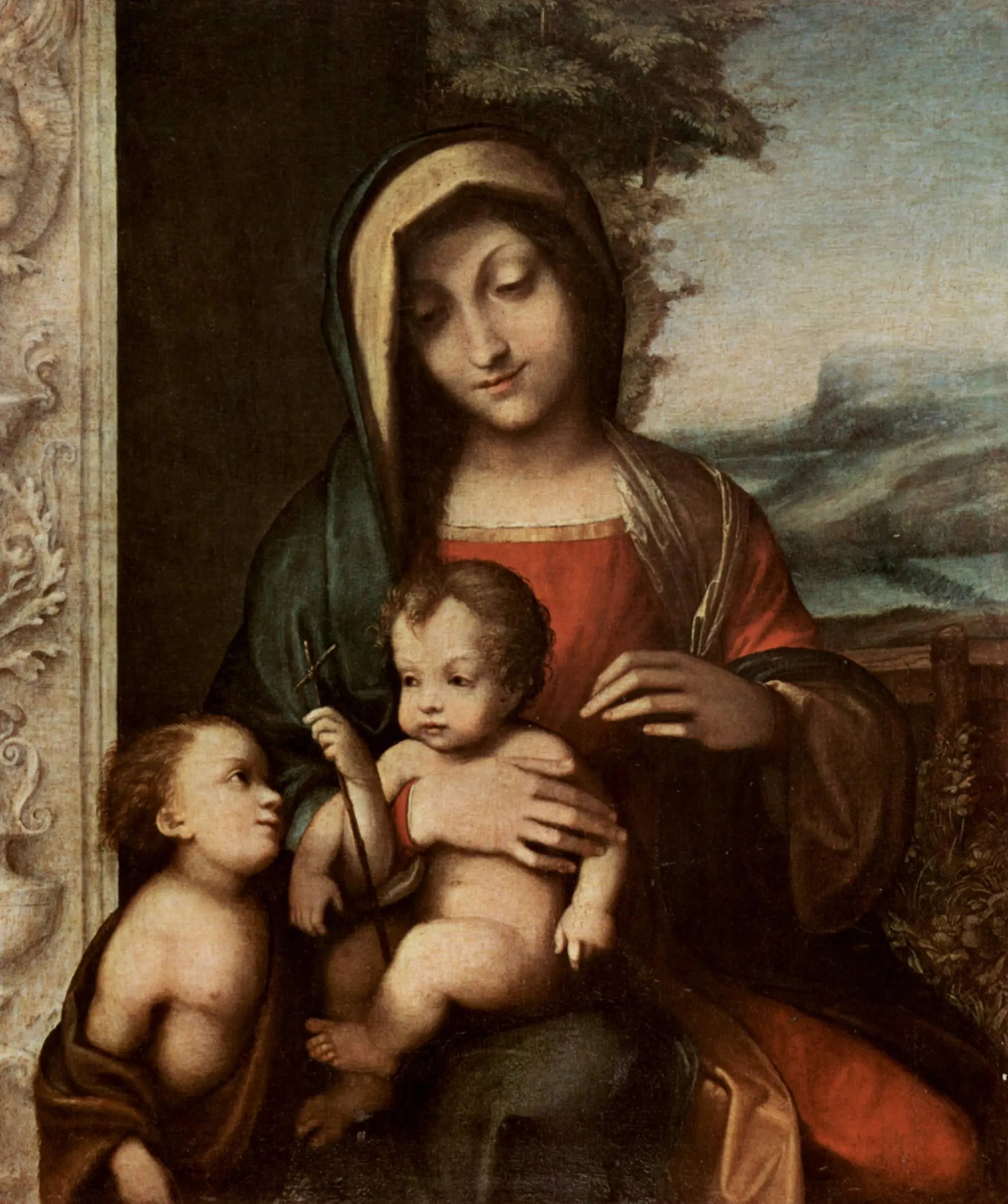 Madone Bolognini - Antonio da Correggio image 1 tableau peint à l’huile sur toile