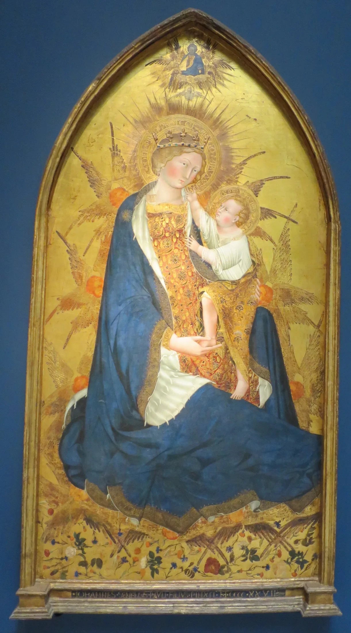 Madone Branchini - Giovanni di Paolo image 1 reproduction de peinture à l’huile
