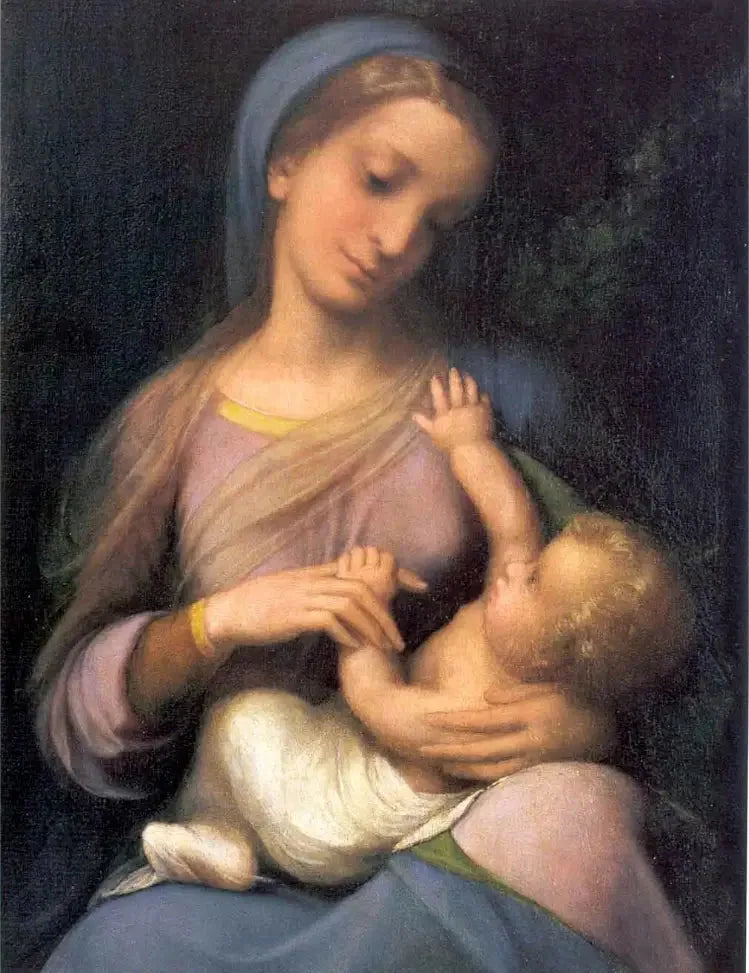 Madone Campori - Antonio da Correggio image 1 reproduction artisanale de tableau