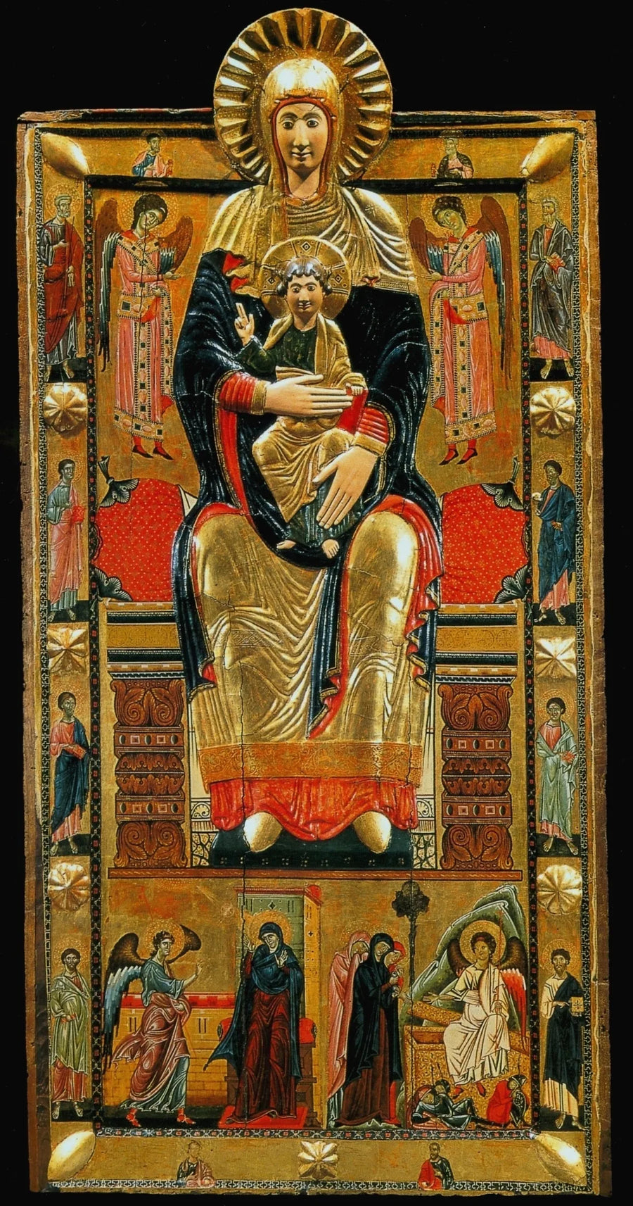 Madone - Coppo di Marcovaldo image 1 reproduction artisanale de tableau