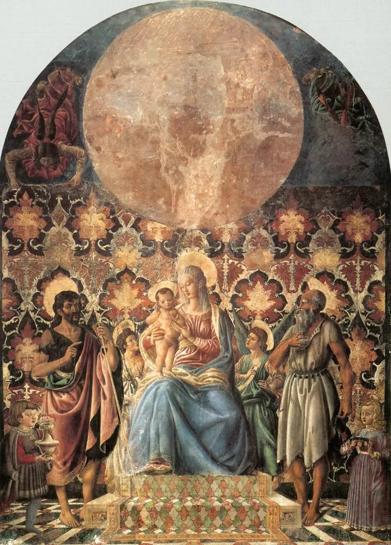 Madone de Casa Pazzi - Andrea del Castagno image 1 reproduction d’œuvre d’art à l’huile