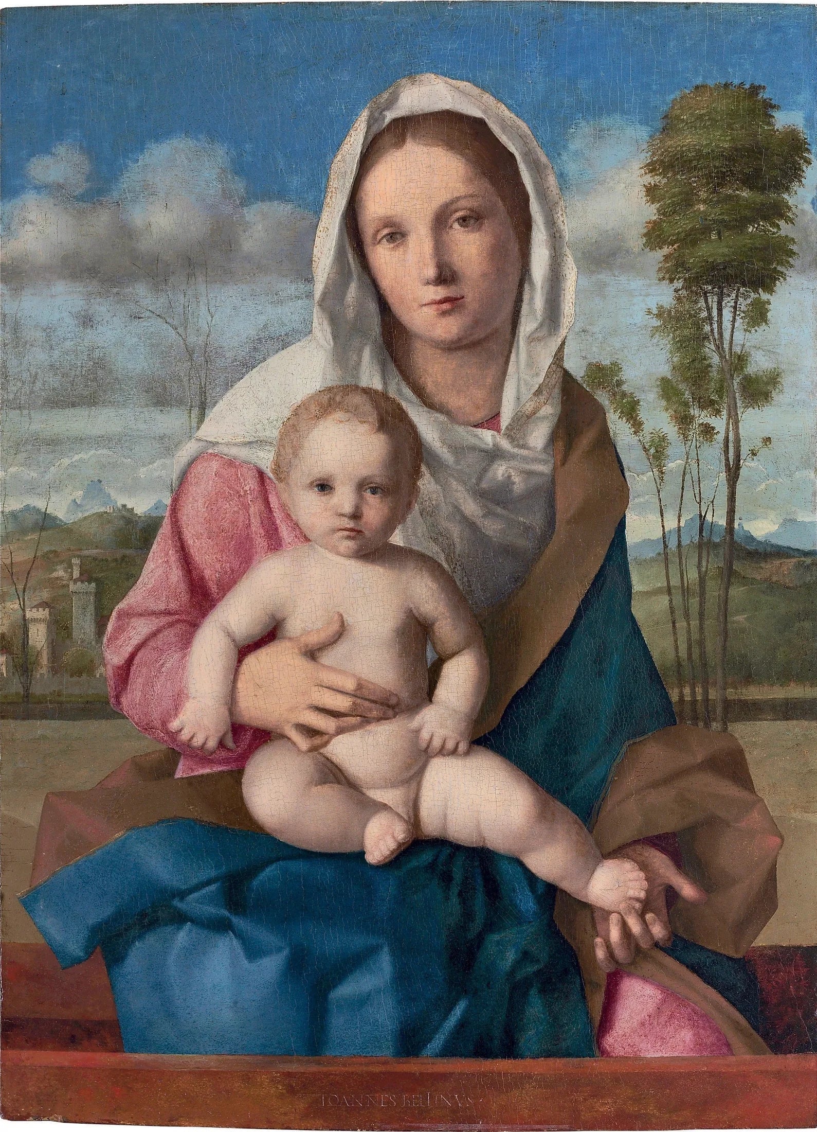 Madone Dudley - Giovanni Bellini image 1 reproduction de peinture à l’huile