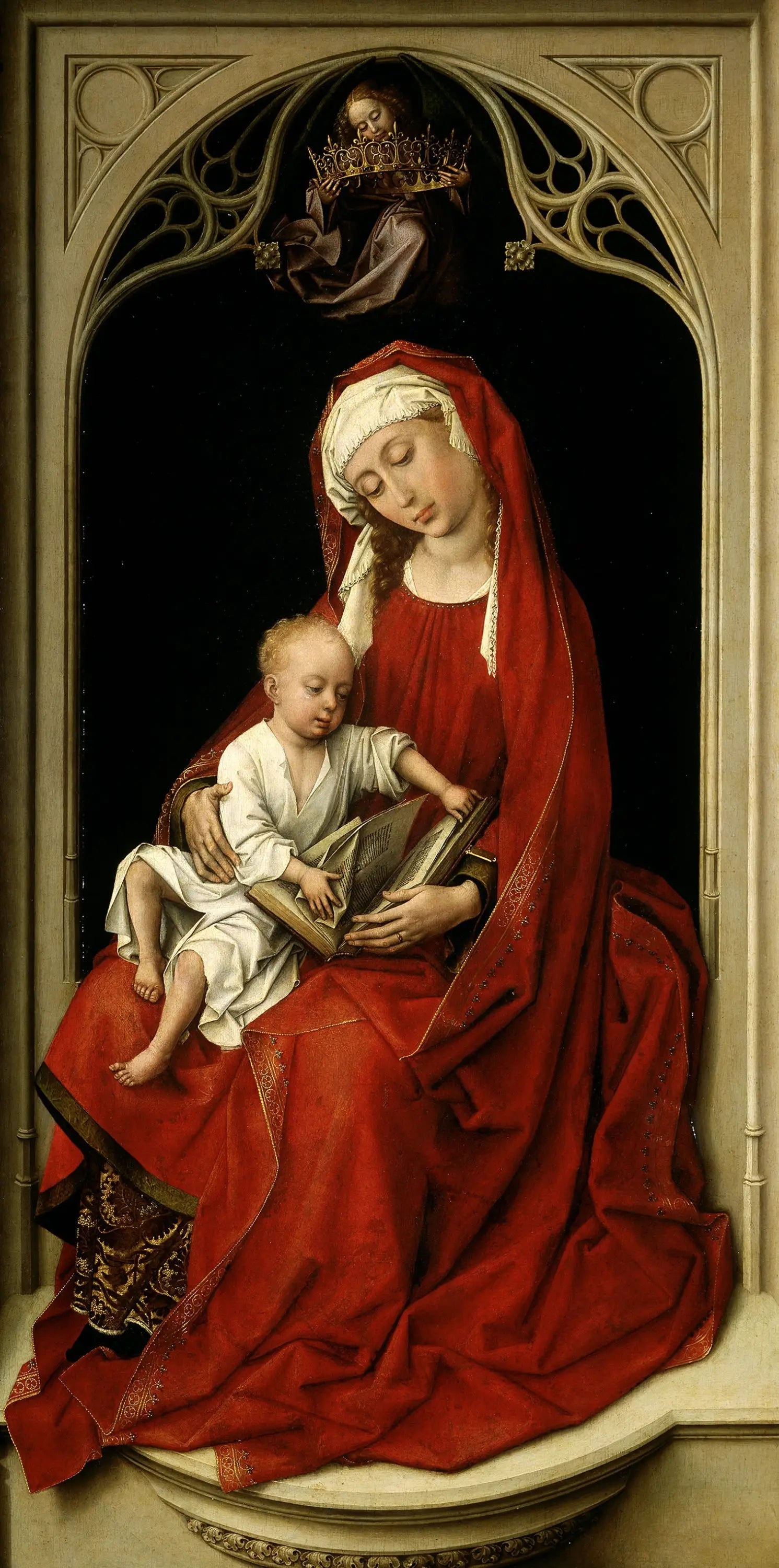 Madone Durán - Rogier van der Weyden image 1 copie de tableau peinte à la main