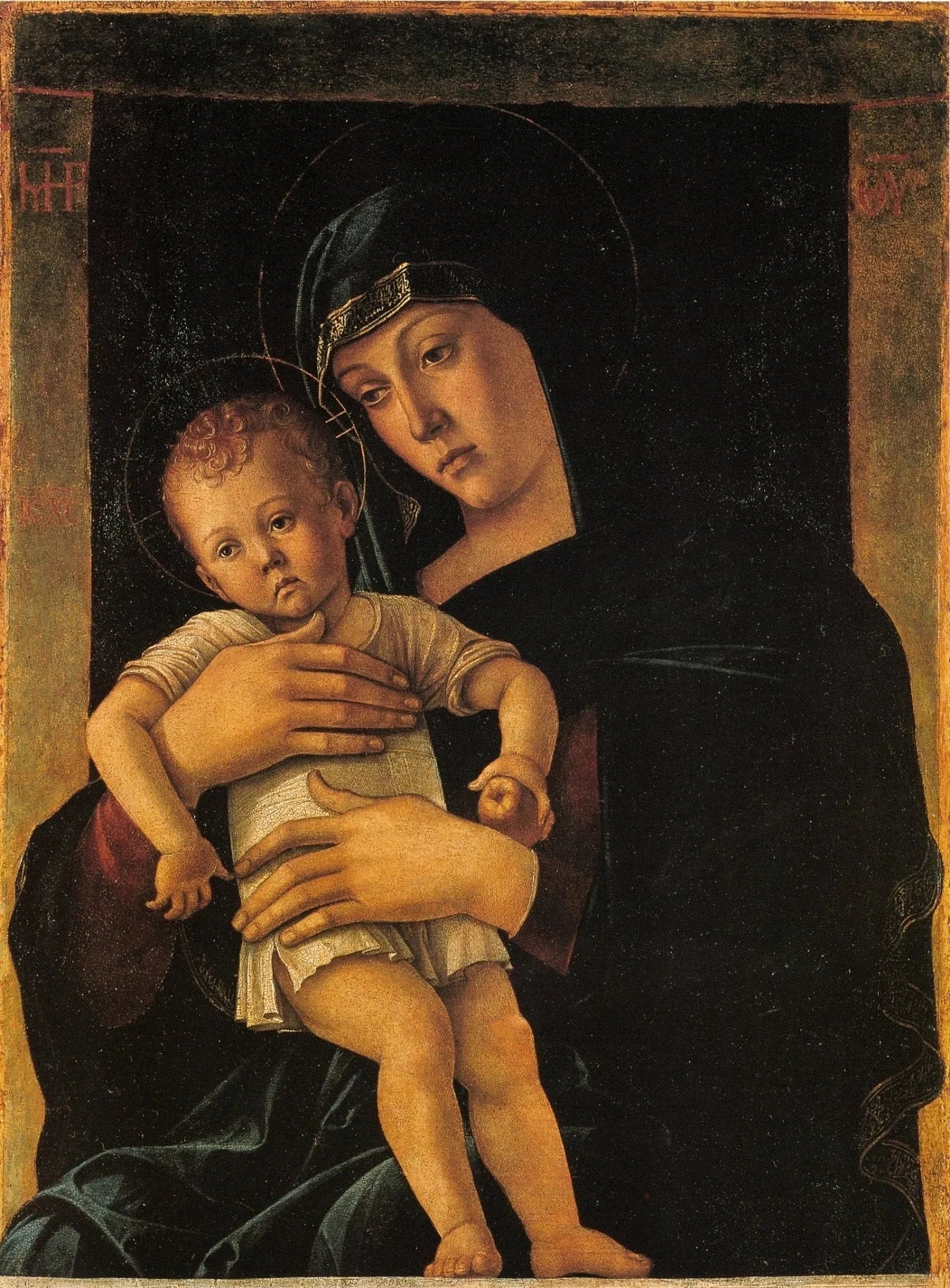 Madone grecque - Giovanni Bellini image 1 tableau peint à l’huile sur toile