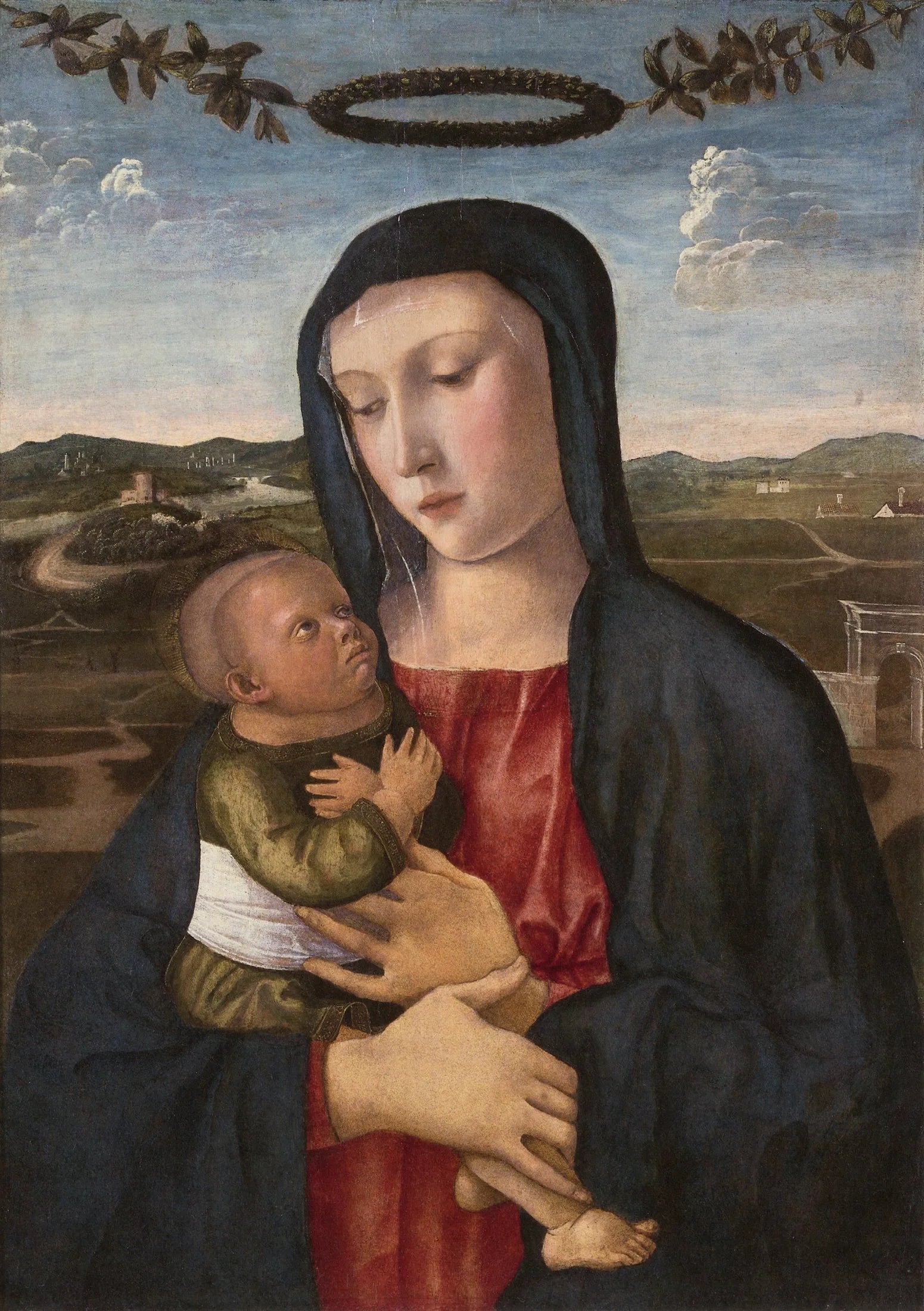 Madone Kalmar - Giovanni Bellini image 1 copie peinte à la main à l’huile