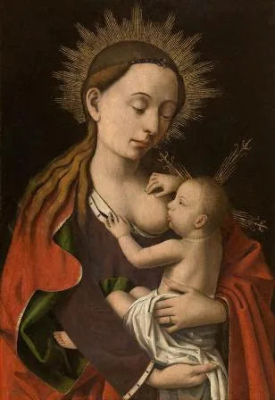 Madone - Petrus Christus image 1 copie de tableau peinte à la main