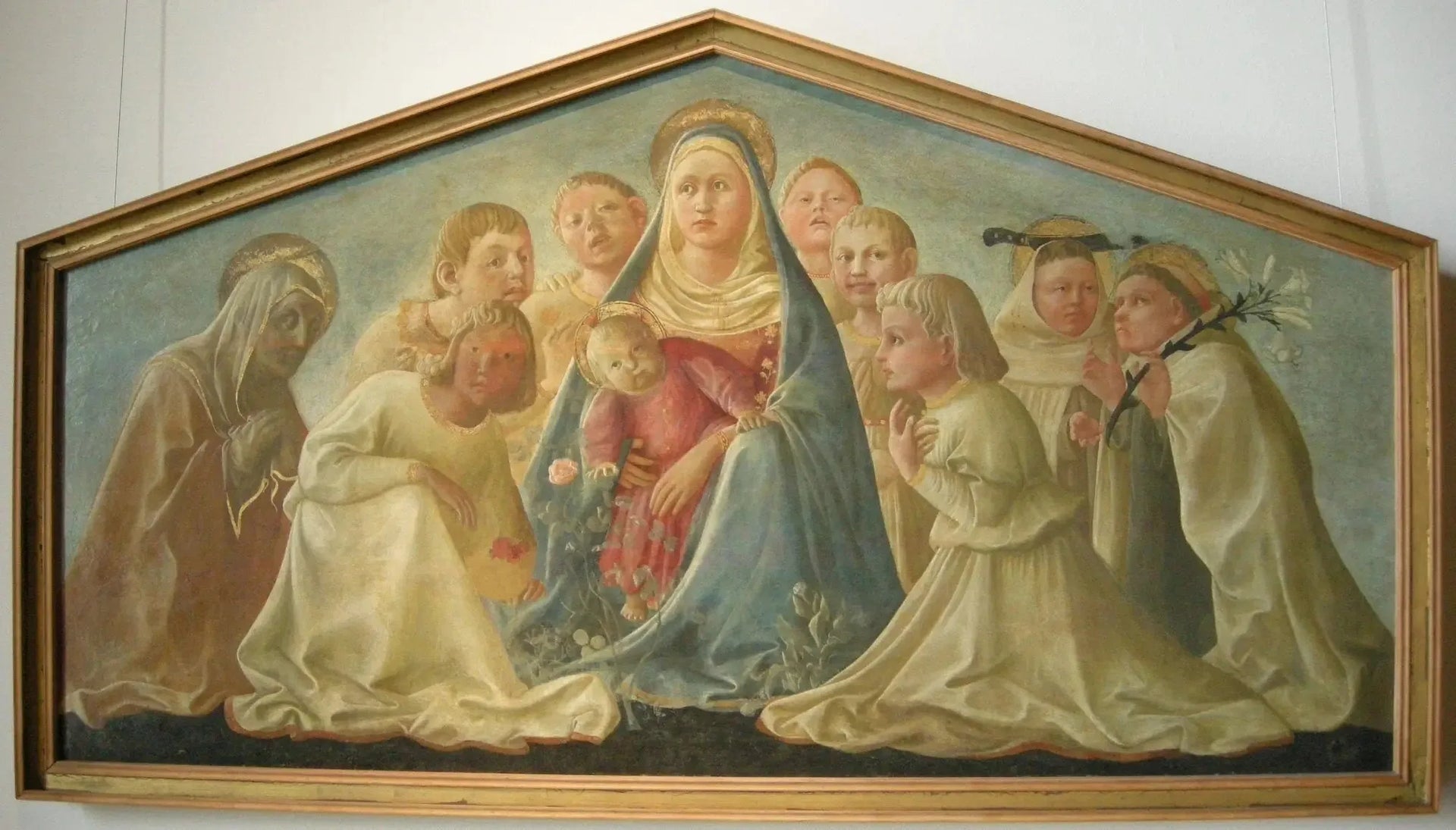 Madone Trivulzio - Fra Filippo Lippi image 1 tableau peint à l’huile sur toile
