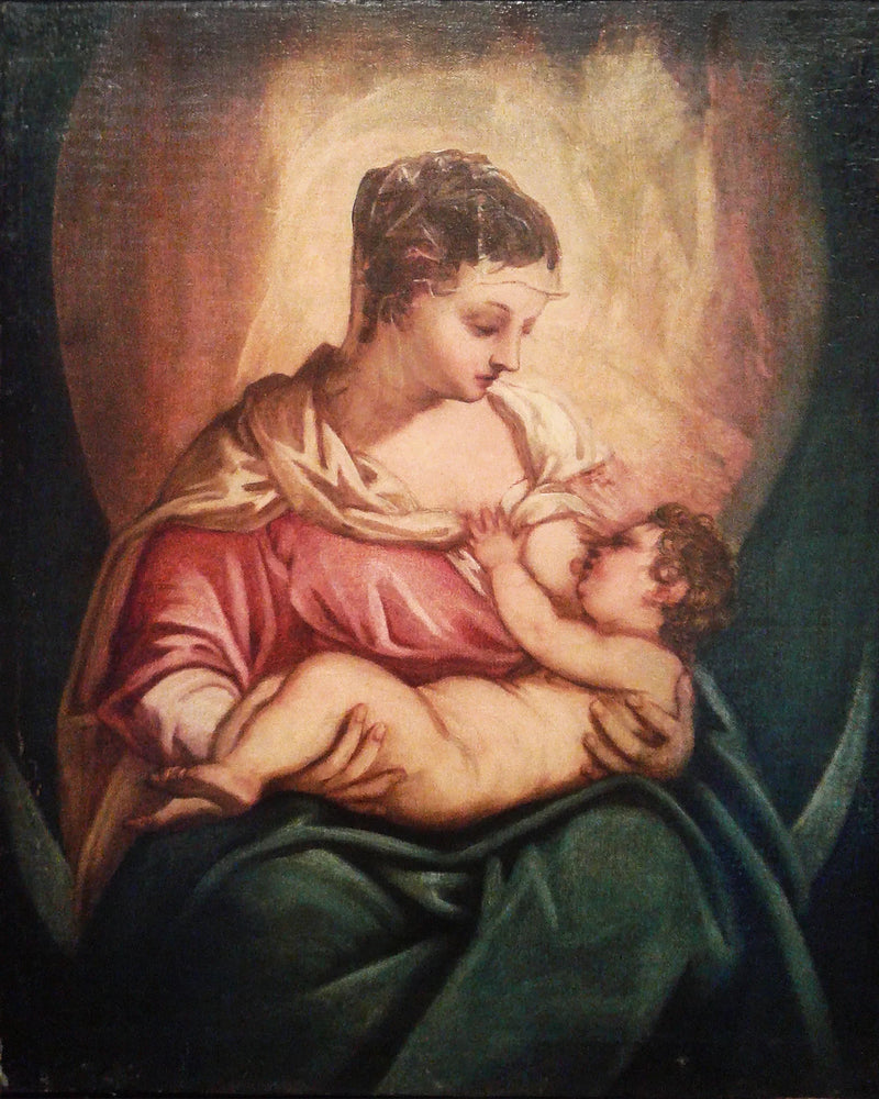 Madonna allattante - Jacopo Tintoretto