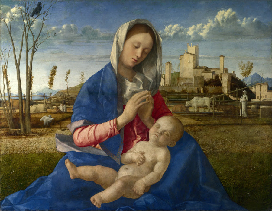 Madonna del Prato - Giovanni Bellini image 1 reproduction de peinture à l’huile