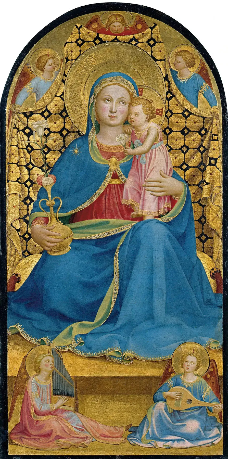 Madonna dell'Umiltà - Fra Angelico image 1 copie de tableau peinte à la main