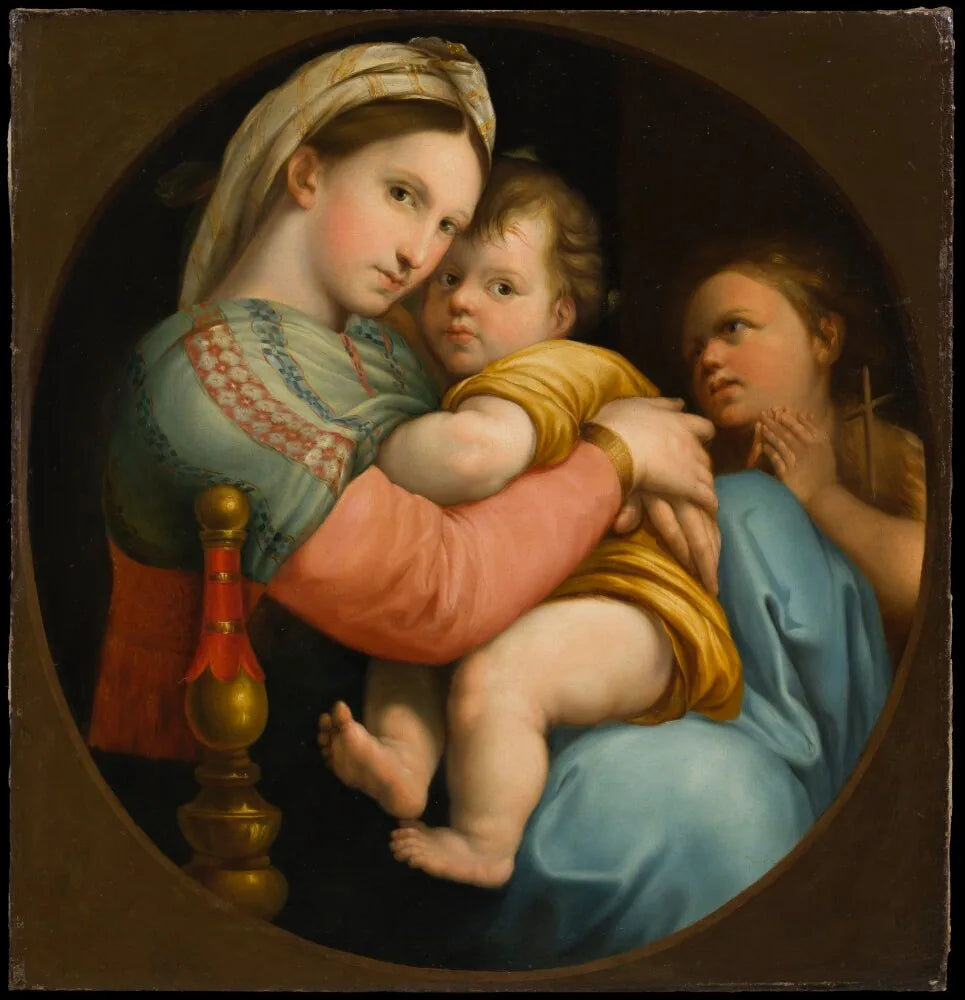 Madonna della Sedia - Anton Raphael Mengs image 1 reproduction artisanale de tableau