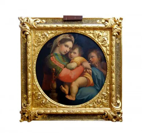 Madonna della Sedia (d'après un original italien du XVIe siècle) - Raphaël Sanzio