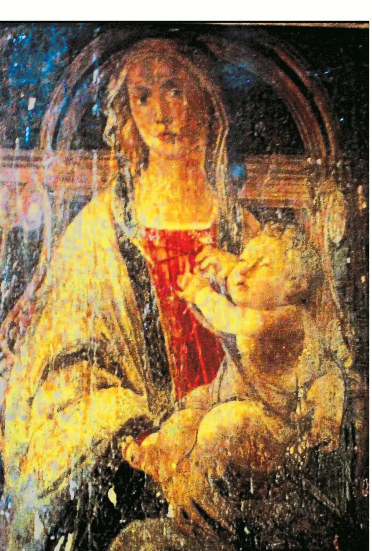 Madonna delle Grazie - Sandro Botticelli image 1 reproduction de peinture à l’huile