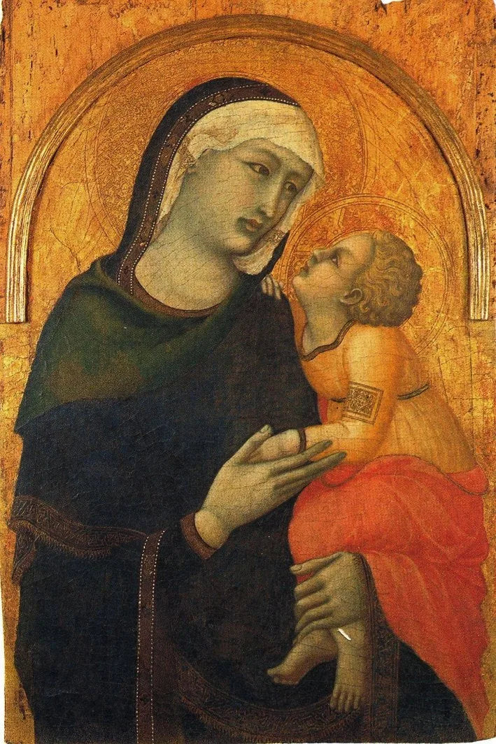 Madonna di Monticchiello - Pietro Lorenzetti image 1 tableau peint à l’huile sur toile